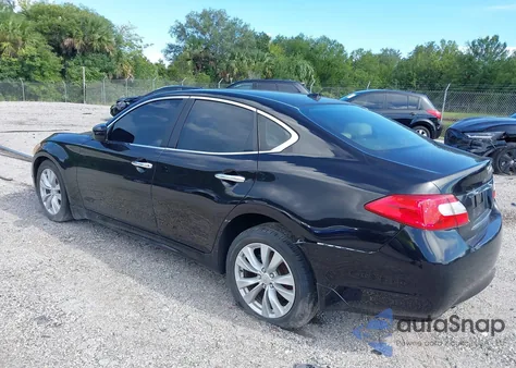 2011 Infiniti M37 z USA, uszkodzony, nr VIN JN1BY1AP6BM321767